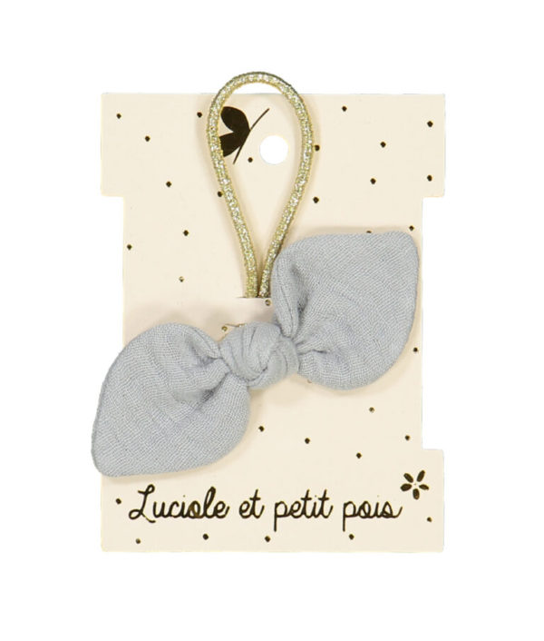 Elastique noeud – Double gaze vert d’eau