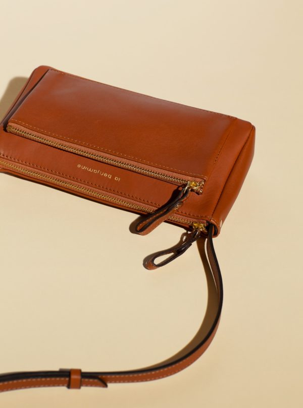 Sac pochette Cognac – Image 3