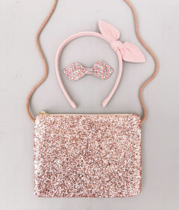 Sac paillettes roses – Image 2
