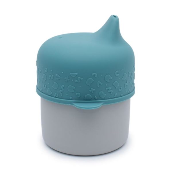 Gobelet + Bec anti fuite + mini paille Blue Dusk – Image 2
