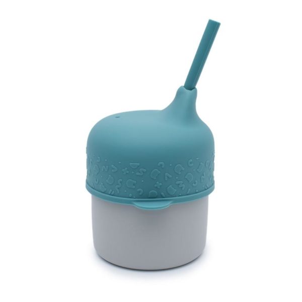 Gobelet + Bec anti fuite + mini paille Blue Dusk – Image 3