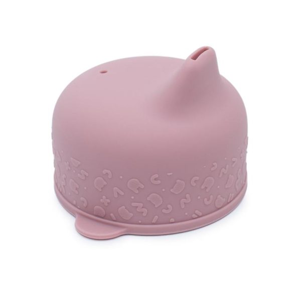 Gobelet + Bec anti fuite + mini paille - Dusty rose – Image 5