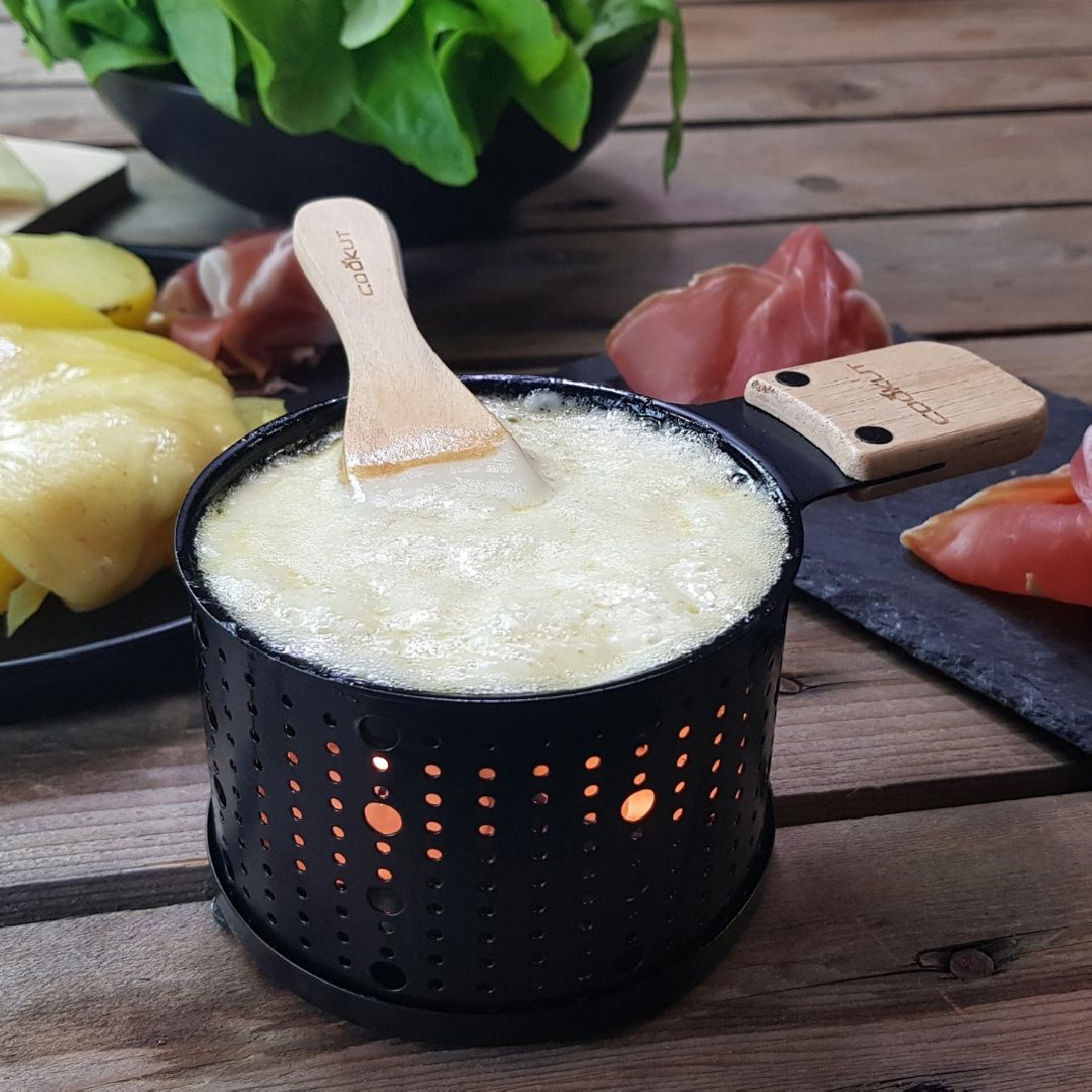 APPAREIL À RACLETTE À LA BOUGIE