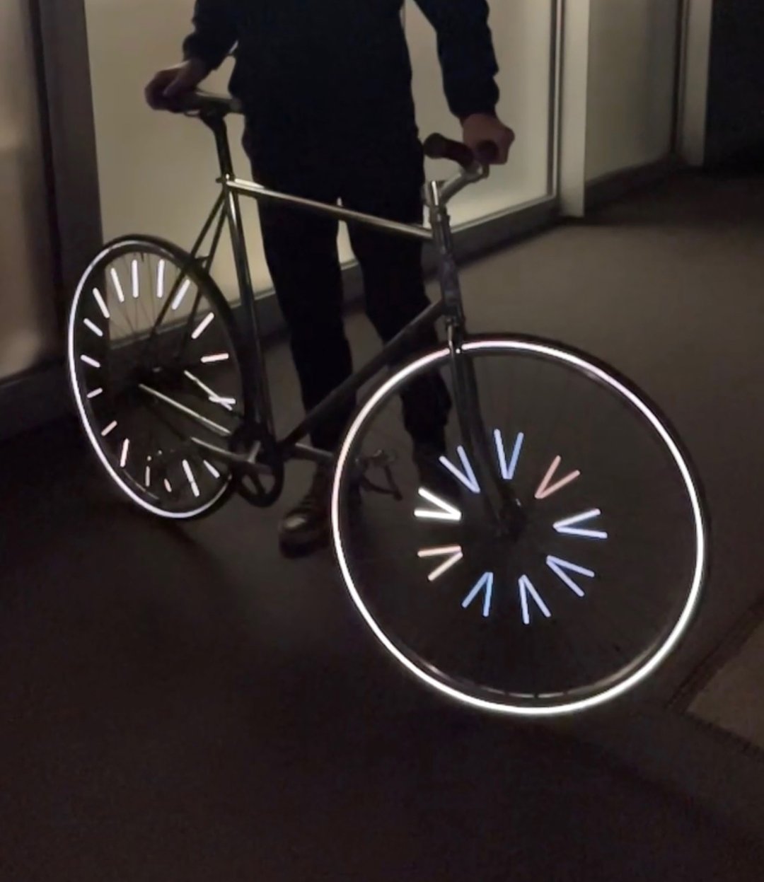 Réflecteurs rayons de vélo - Rainette