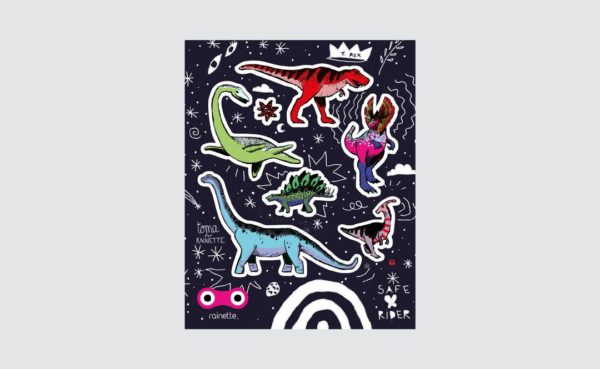 Stickers réfléchissants Rainette - Dinos – Image 2