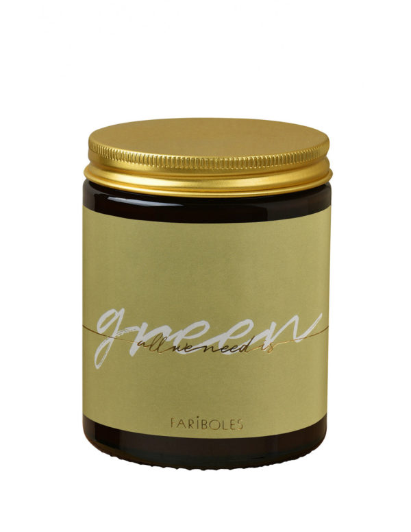 BOUGIE ALL WE NEED IS GREEN 140G – Image 2
