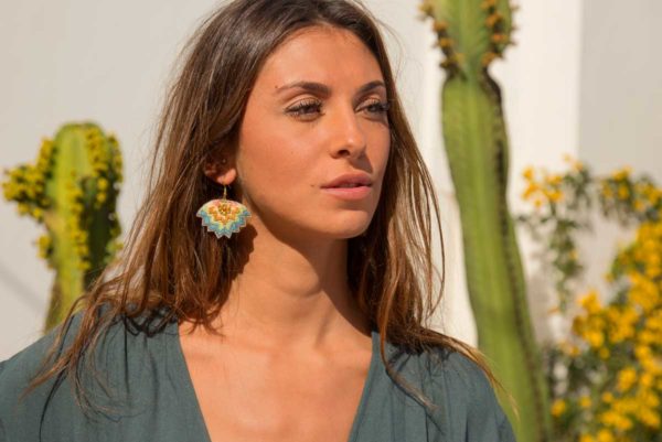 Boucles d'oreilles ethniques Madi – Image 2