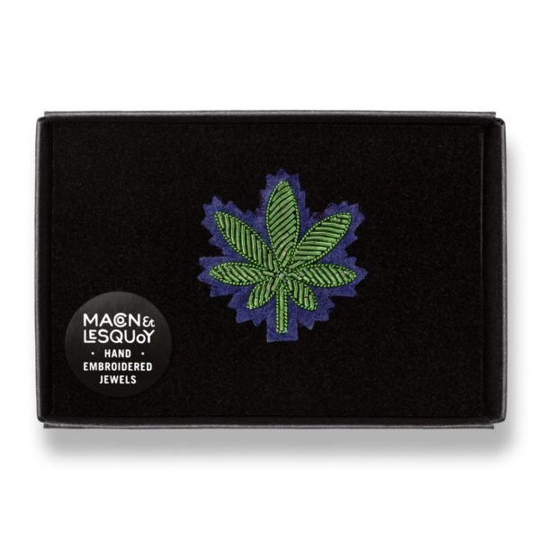 Broche Feuille de Cannabis – Image 3
