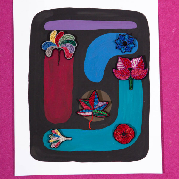 Broche  Mini Coquelicot – Image 3