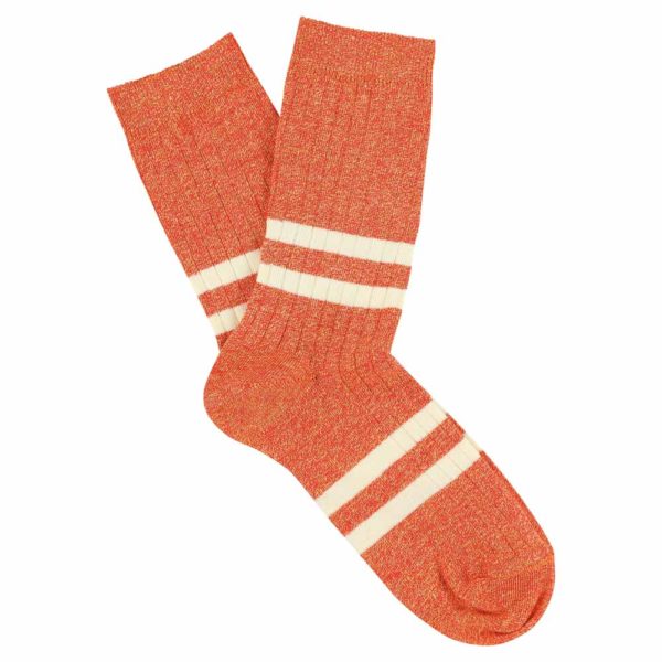Chaussettes Rayures Femme / Flamme