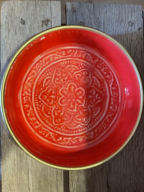 MINI PLATEAU BERBERE ROUGE