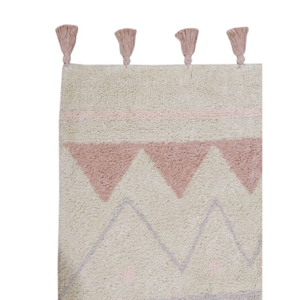 Tapis Lavable Azteca Natural Vintage Nude M LORENA CANALS