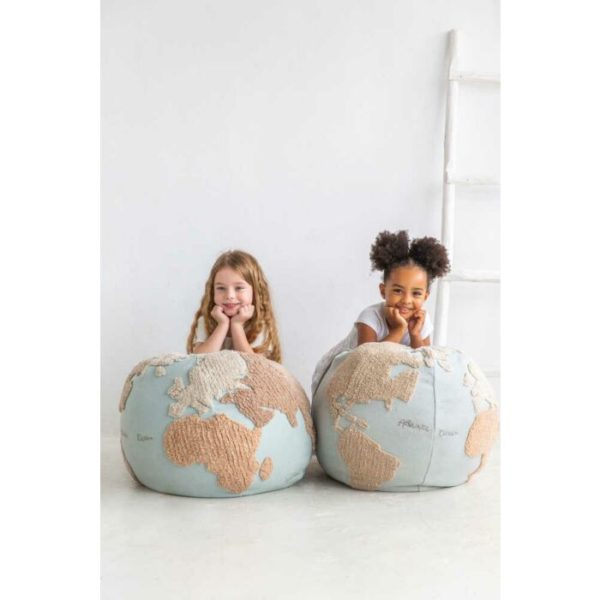 Pouf World Map LORENA CANALS – Image 8