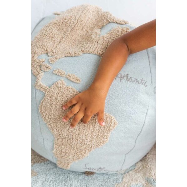 Pouf World Map LORENA CANALS – Image 5