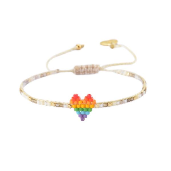 Bracelet Heartsy Row MISHKY – Image 2