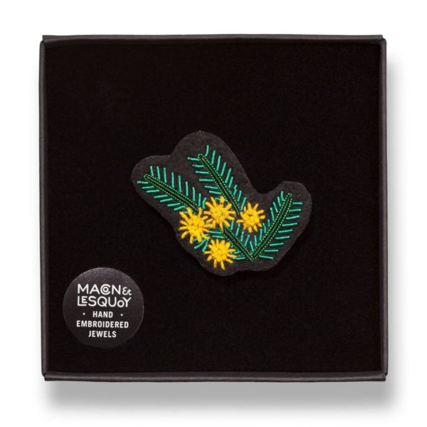 Broche Mimosa