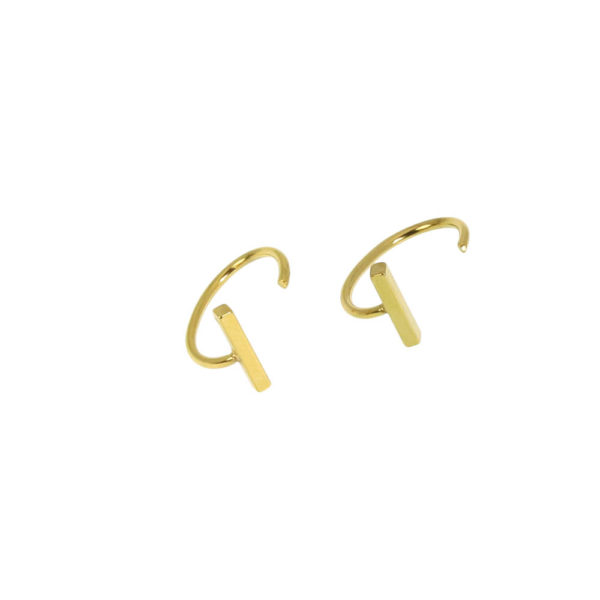 Earcuffs Imani acier 6mm LES CLEIAS