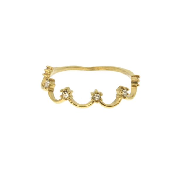 Bague Acier Tiara LES CLEIAS