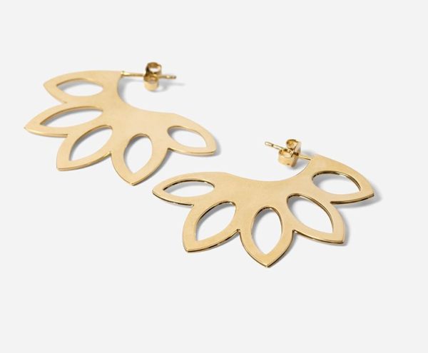 Boucles Alba doré CHIC ALORS