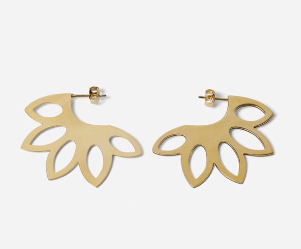 Boucles Alba doré CHIC ALORS – Image 2