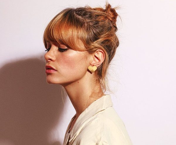 Boucles coeur doré CHIC ALORS – Image 3