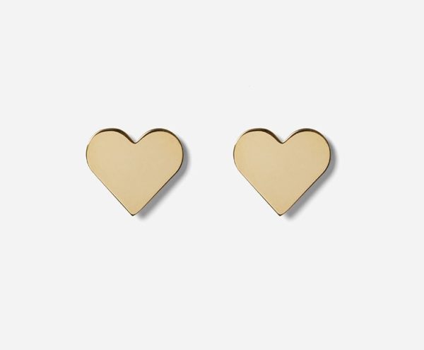 Boucles coeur doré CHIC ALORS – Image 2