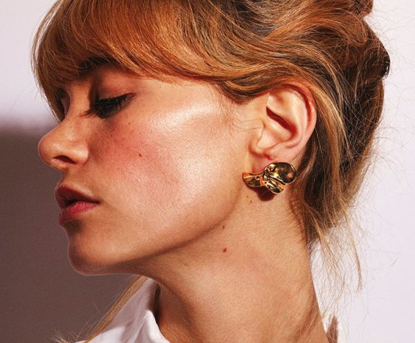 Boucles Comète doré CHIC ALORS