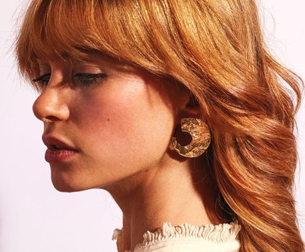 Boucles Lunar doré CHIC ALORS
