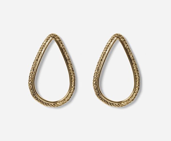 Boucles Neptune doré CHIC ALORS – Image 3