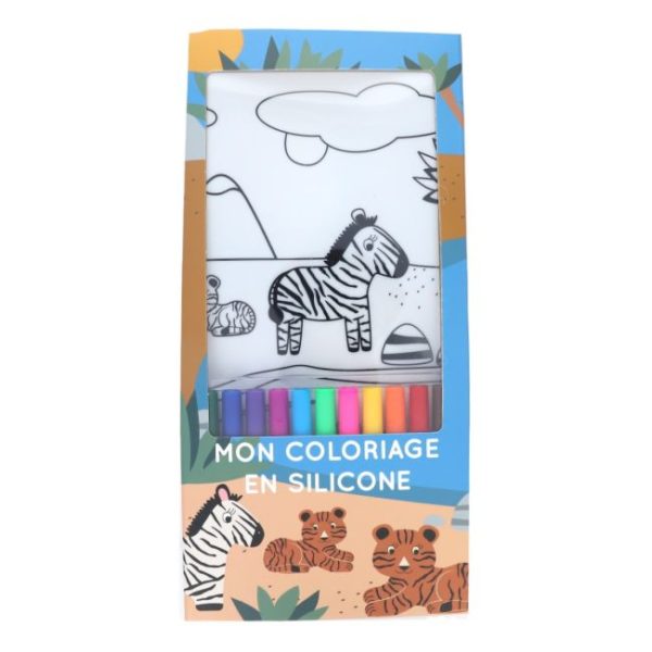Kit coloriage en silicone savane – Image 2