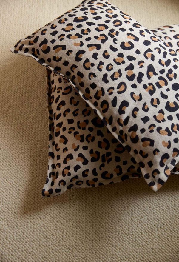 HOUSSE DE COUSSIN LÉOPARD  GABRIELLE PARIS