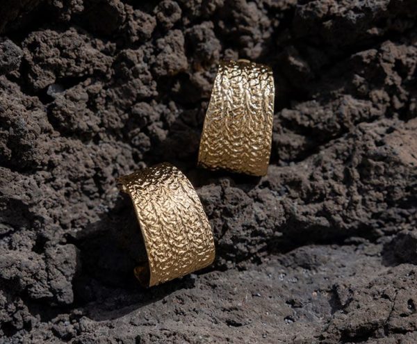 Boucles Jeanne doré CHIC ALORS