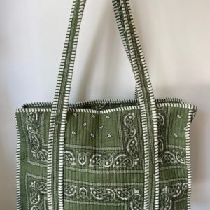 Sac matelassé Bandana kaki Lilmoon