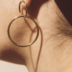 Boucles d'oreilles 2 anneaux Chic Alors