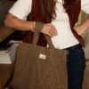 SAC 24h rayures café GABRIELLE PARIS