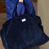 SAC WEEK-END Velours marine GABRIELLE PARIS