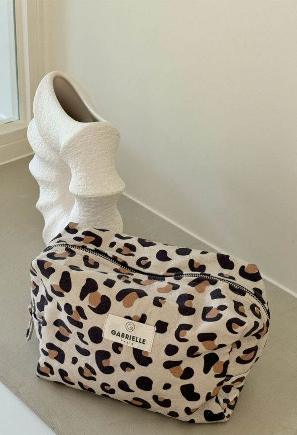 Trousse de toilette Léopard GABRIELLE PARIS