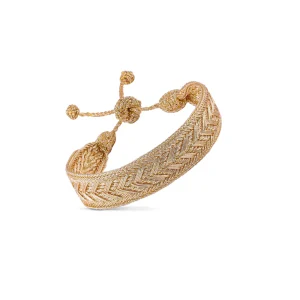 Bracelet Intermix doré MAYAAZ
