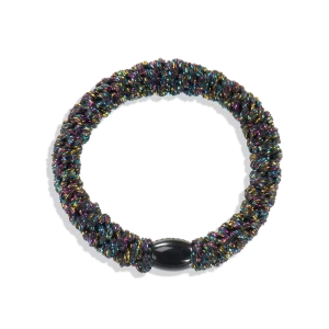 KKNEKKI noir à paillettes multicolors