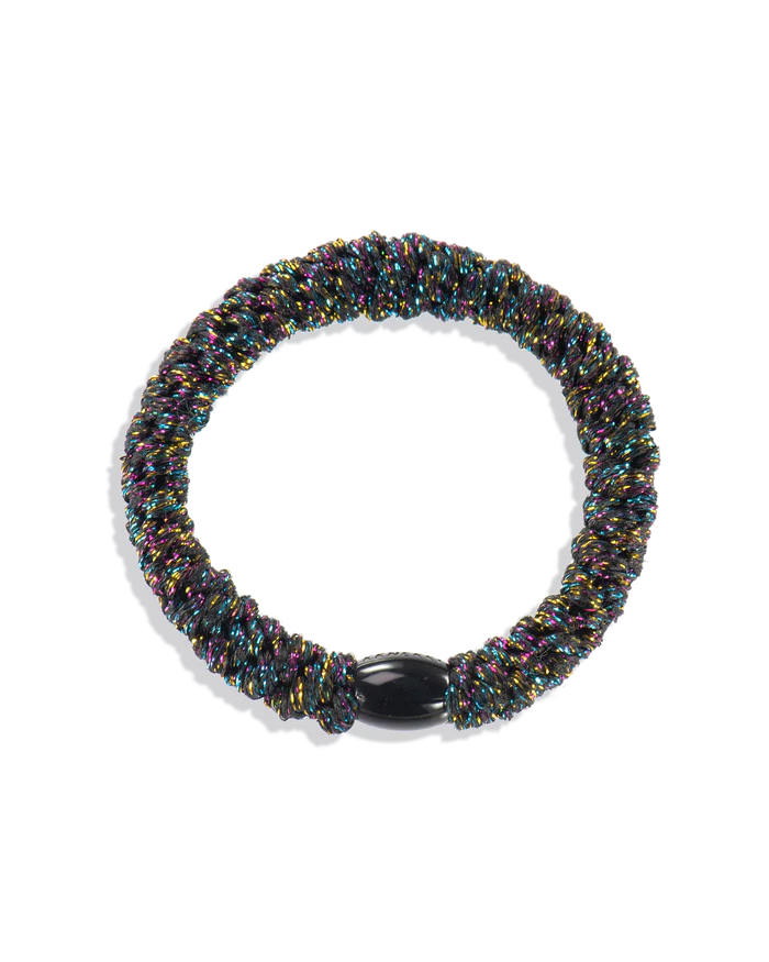 KKNEKKI noir à paillettes multicolors