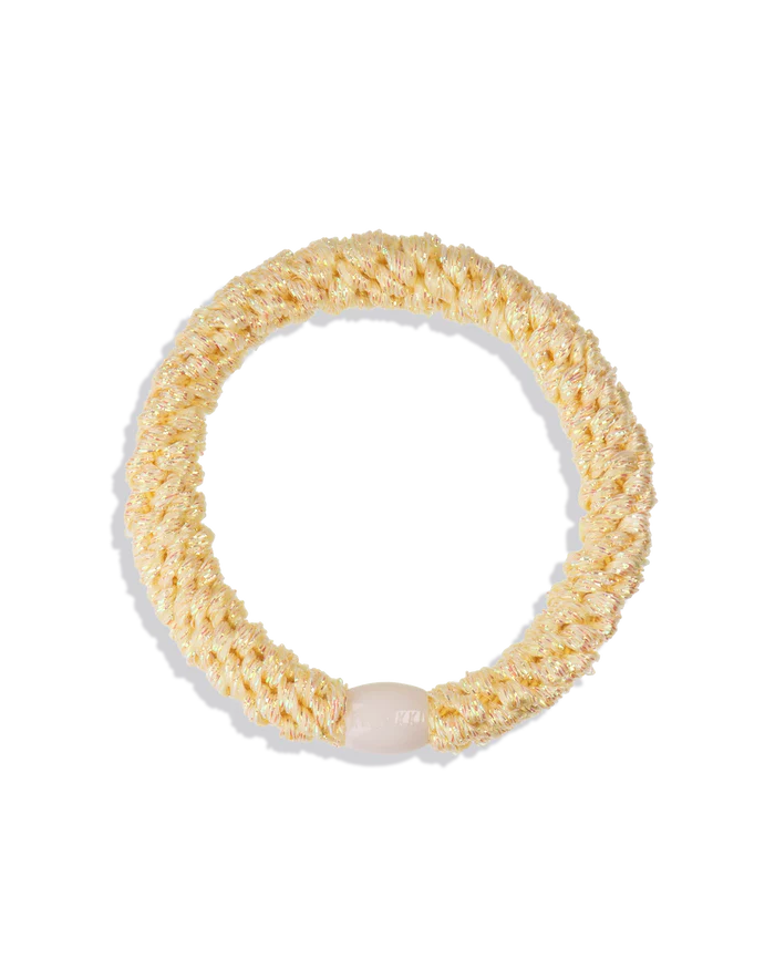 KKNEKKI jaune à paillettes