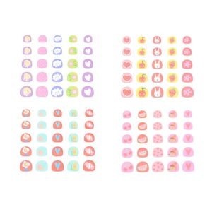 Set 8 planches de stickers pour ongles enfant