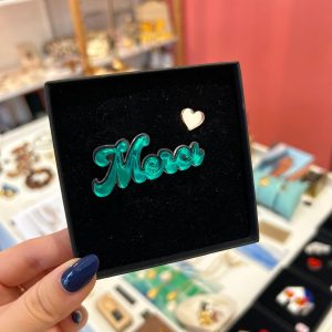 Pin's Merci coeur ATELIER TROMBONE