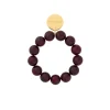 Beads Flex Bracelet bordeaux marble VANESSA BARONI