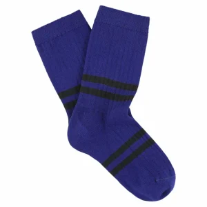 Chaussettes - Strong blue / black ESCUYER