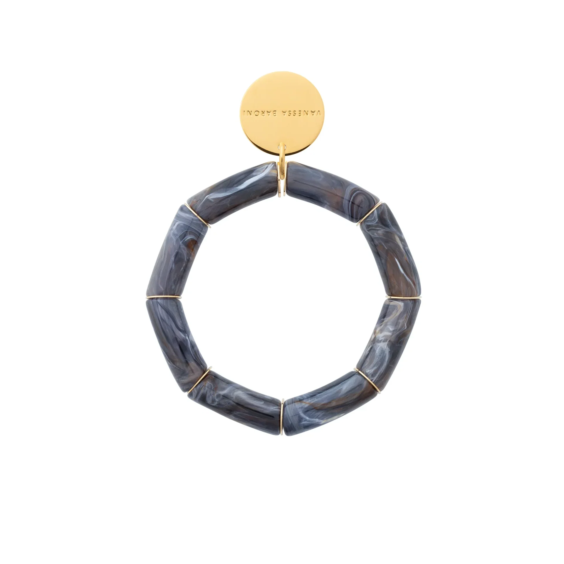 Flex Bracelet blue jeans marble VANESSA BARONI