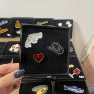 Pin's Cowboy, coeur  ATELIER TROMBONE