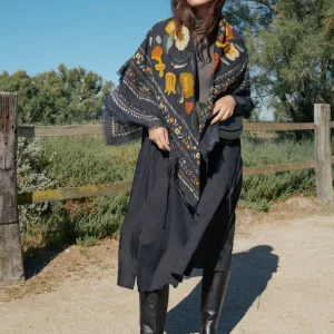 Foulard Balkans Noir MARADJI