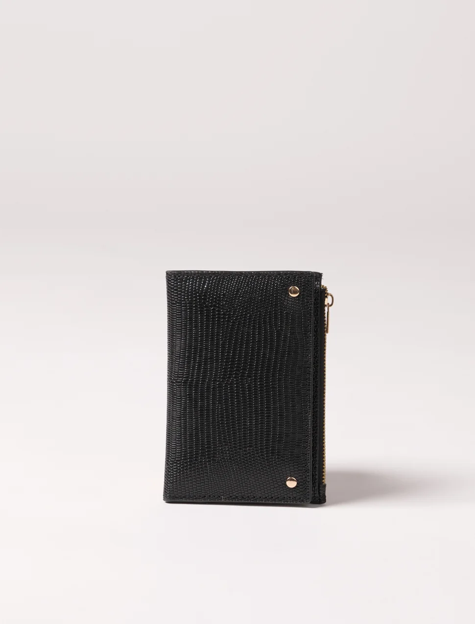 Portefeuille Norma Lezard noir MARADJI