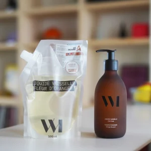 Recharge de liquide vaisselle à la fleur d'oranger What Matters